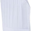 Toque chef ovalado no tejido 9pulg blanco pack 10