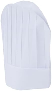 Toque chef ovalado no tejido 9pulg blanco pack 10