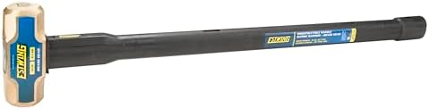 Martillo trineo latón 6lb cabeza acero mango 30pulg