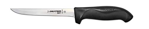 Cuchillo deshuesado acero inox 6pulg mango negro profesional