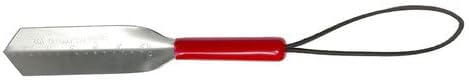 Mango largo acero inox color rojo