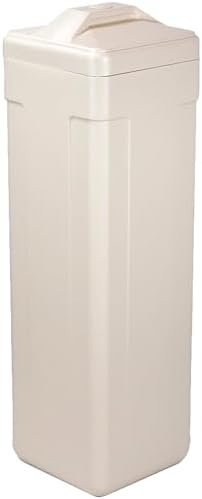 Tanque salmuera suavizante agua con flotador Fleck 11x11x38