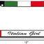 Funda placa matrícula italiana para niña