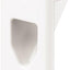 Placa pared multimedia cable empotrada blanco