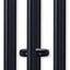 Campanillas viento negro grande 30" tono profundo