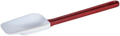 Espátula silicona 10pulg color blanco mediano