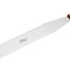Espátula recta acero inox 14pulg mango madera plateado