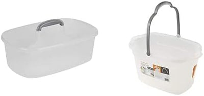 Pack organiz. limpieza plástico con cubo y accesorios
