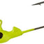 Cabezales brillantes para cebos plásticos 1/24oz Chartreuse Glo