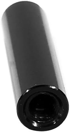 100 Pzas Separadores Redondos M3X10 0.394pulg Negro
