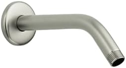 Brazo ducha níquel cepillado 9" extensible
