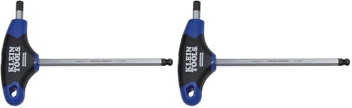 Llave hexagonal bola 2.5mm mango T 6pulg set 2