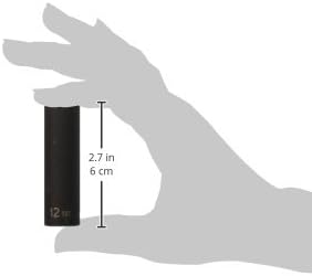 Llave para llanta 12mm profunda gris
