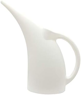 Regadera plástico jardín 1/2gal color blanco