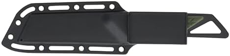 Cuchilla acero 3CR13 recubierta óxido negro con funda