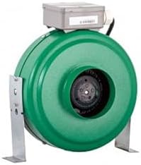 Ventilador 4" 165 CFM color verde