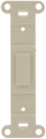 Placa adaptadora plástico palanca blanca 80700-T