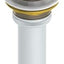 Desagüe lavabo baño Push Pop níquel satinado