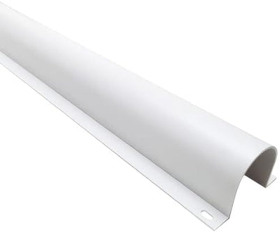 Guarda cables plástico 1/2" con cubierta 58" Blanco