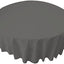 Mantel redondo poliéster 72pulg resistente manchas carbón