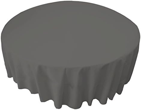 Mantel redondo poliéster 72pulg resistente manchas carbón