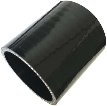 Acoplador manguera silicona 2.5 Negro