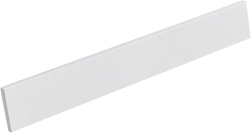 Protector salpicaduras cuarzo 30" blanco universal baño