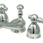 Grifo lavabo mini con manija palanca metal cromo