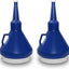 Embudo con Tapa Azul Oscuro 1.25qt Pack 2