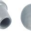 Puntas antideslizantes para silla ducha 7/8pulg