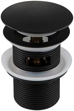 Drenaje desplegable bañera acrílica acero inox negro mate