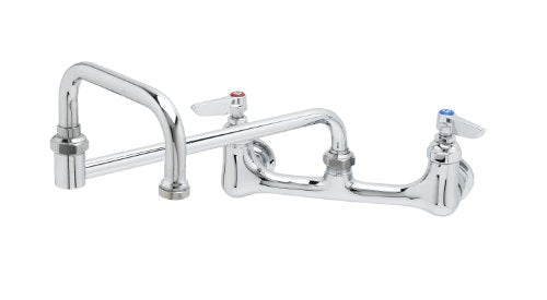 Grifo despensa doble montaje pared 8pulg cromo