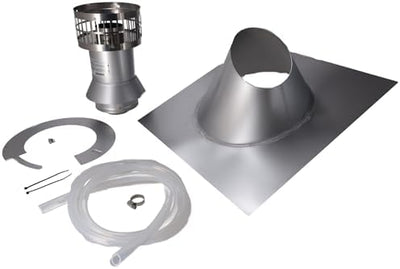 Kit terminación ventilación calentador agua 3x5pulg