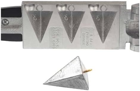 Molde Pirámide Sinker Tamaño 3oz