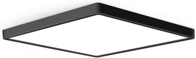 Lámpara Led Empotrada 12pulg 24W Cuadrada 4000K Negro