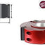 Cortador recto 4.921pulg grado industrial