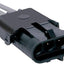 Conector 3 vías macho negro multiusos coleta