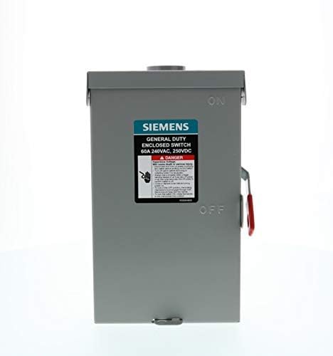 Interruptor seguridad 3p 60a 240v exterior fusible