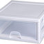 Cajón apilable transparente 16qt