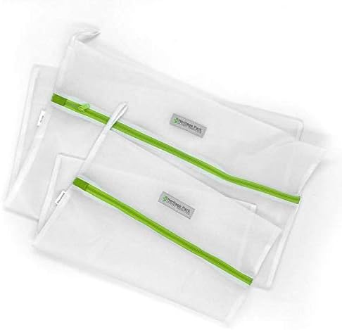 Bolsas lavandería malla fina con cremallera