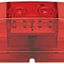 Luz LED multifunción 4.06x1.06pulg kit rectangular rojo