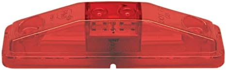 Luz LED multifunción 4.06x1.06pulg kit rectangular rojo