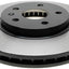 Rotor freno delantero 18a2653 color negro
