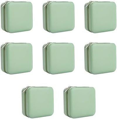 Estuche organiz. joyas damas de honor 8 verde salvia