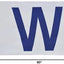 Bandera béisbol Chicago 3x5ft color blanco azul