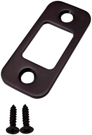 Placa bloqueo cerrojo latón bronce aceitado 1x2-1/4