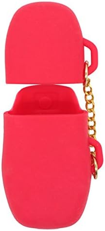 Funda silicona remoto llavero Porsche 3 botones rojo