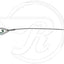 Cable ajuste zapata freno tambor grado prof H2109