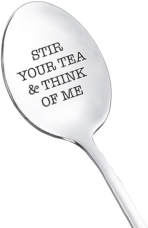 Cucharas regalo té café para mujer hombre amantes té