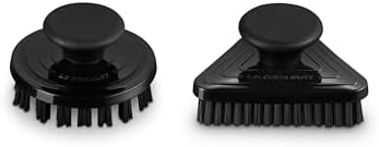 Set 2 Cepillos Limpieza Negro Brillante